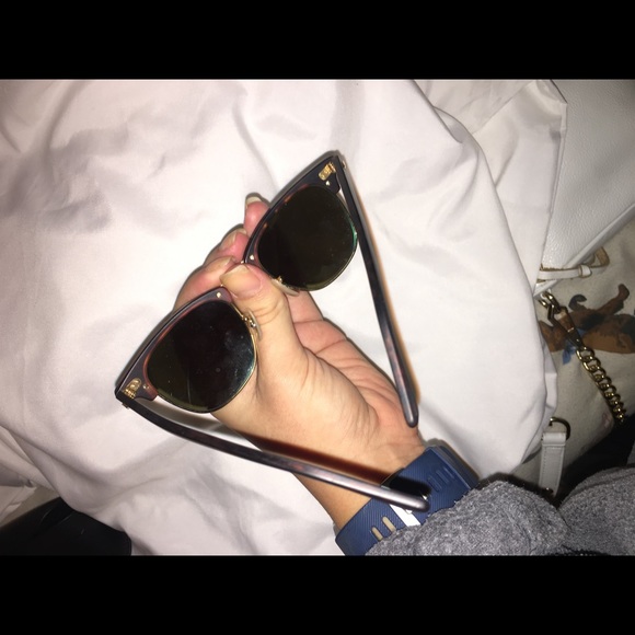 RayBan Clubmaster Mirrored Sunglasses - Picture 4 of 6